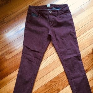 ECRU brand red jeans